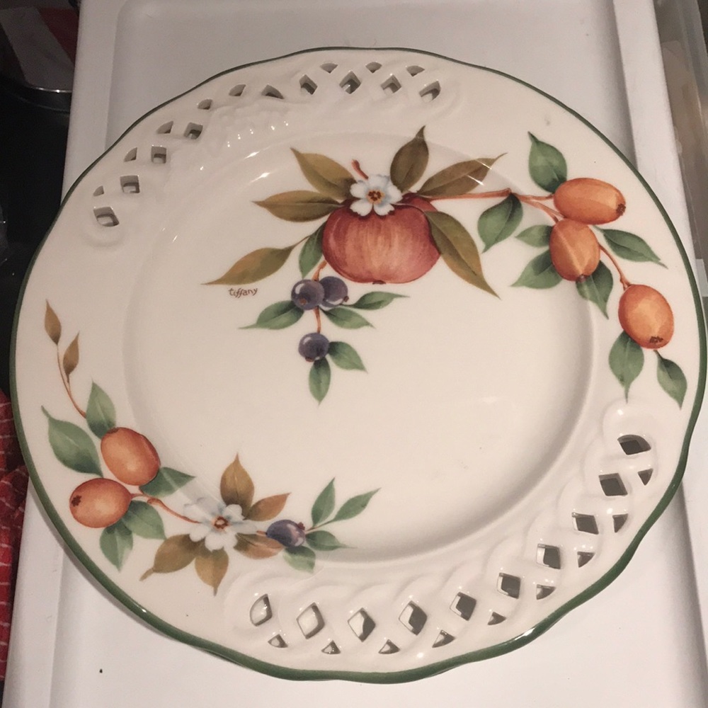 Two 8 inch plates